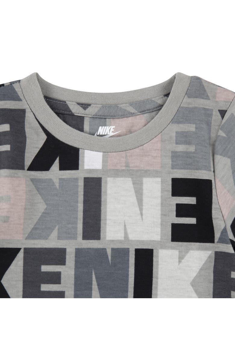 Nike Kids' Block Print T-Shirt Dress, Alternate, color,