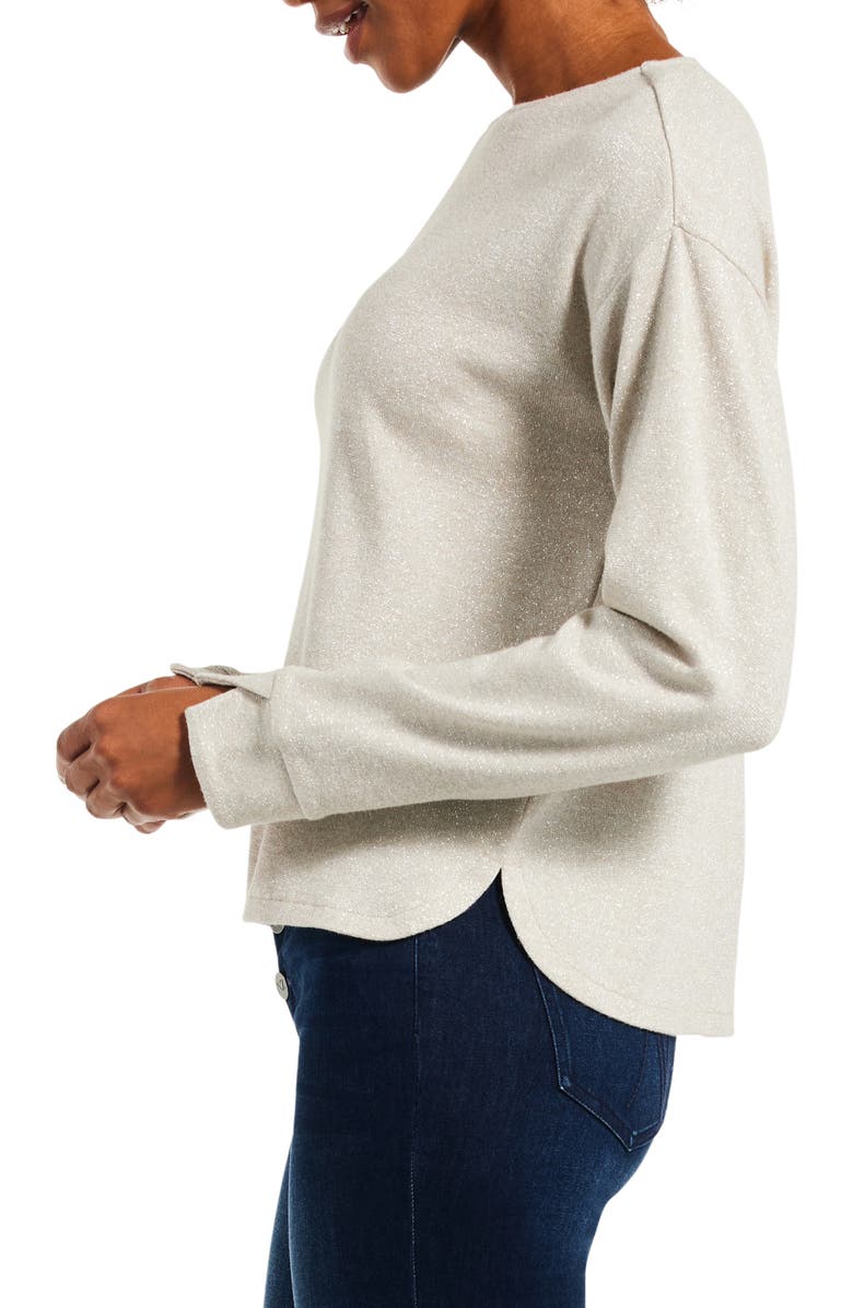 NIC+ZOE Everyday Sparkle Knit Top, Alternate, color,