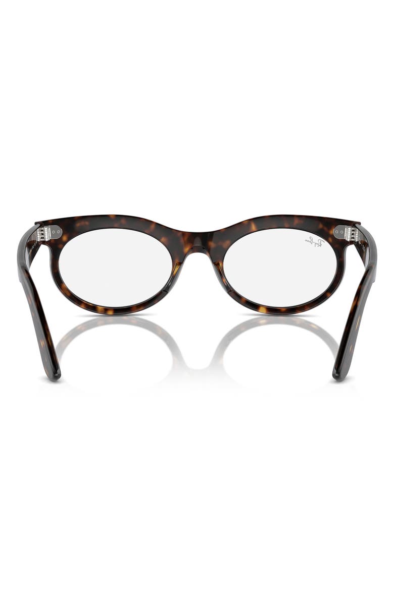 Ray-Ban Wayfarer 53mm Polarized Oval Sunglasses, Alternate, color,