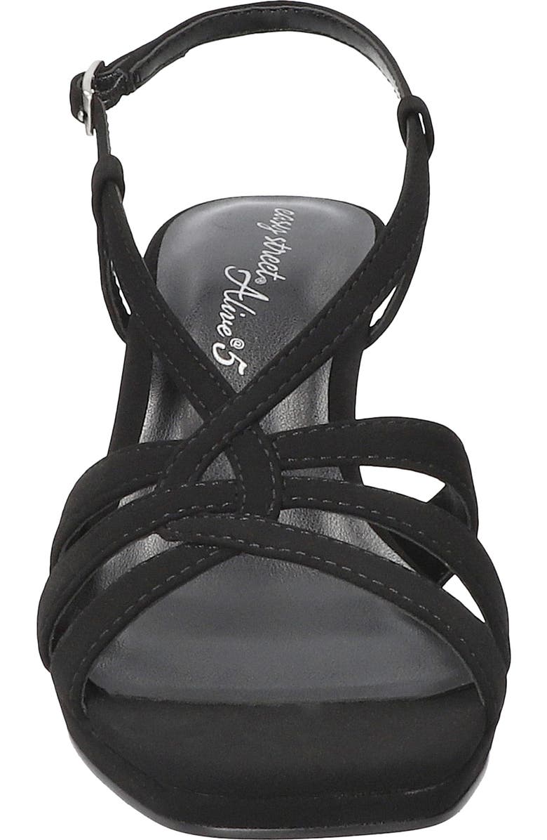 EASY STREET Valorie Slingback Platform Sandal, Alternate, color, Black Lamy