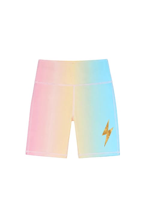 Big Kid Pastel Activewear Bike Shorts