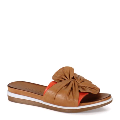 PROD IGEE Leather Flat Sandal