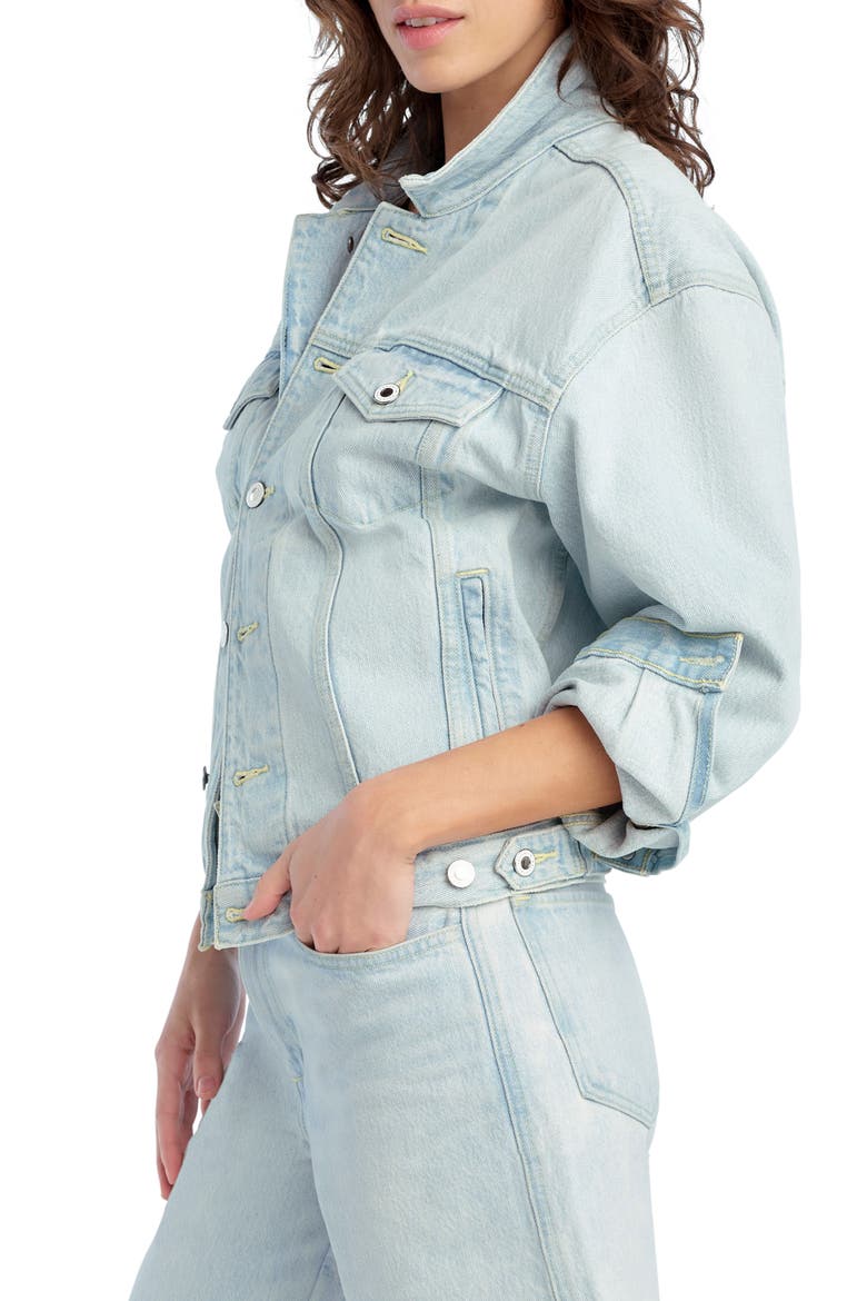 The Otto Denim Boyfriend Jacket, Alternate, color, FREEPORT