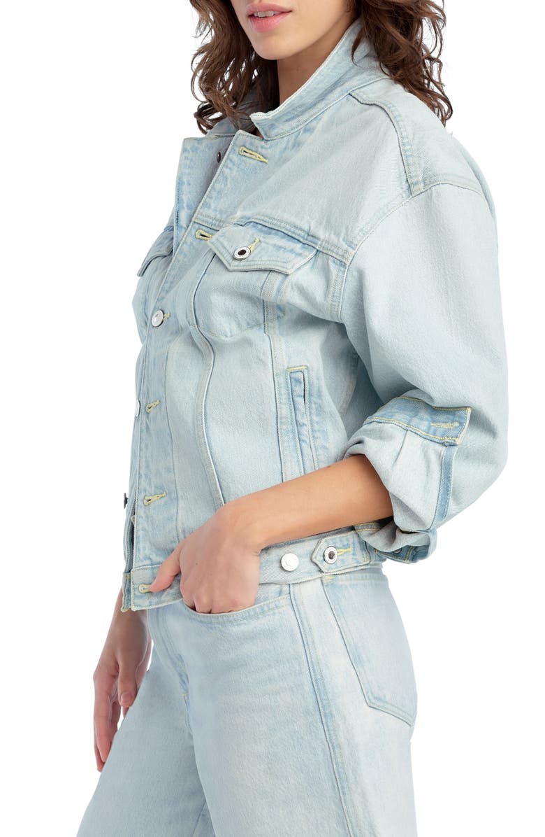 Favorite Daughter The Otto Denim Boyfriend Jacket, Alternate, color, Freeport