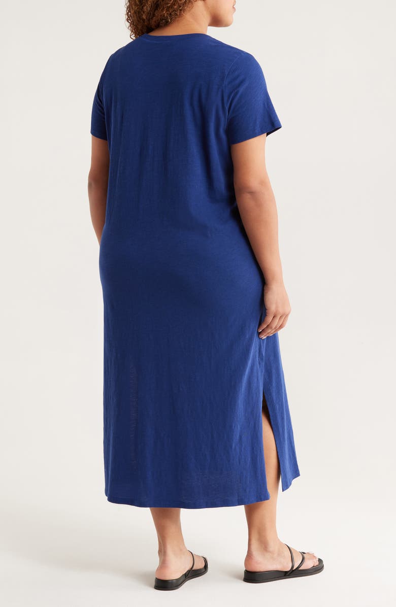 Eileen Fisher Organic Cotton Maxi Dress, Alternate, color, Deep Dive