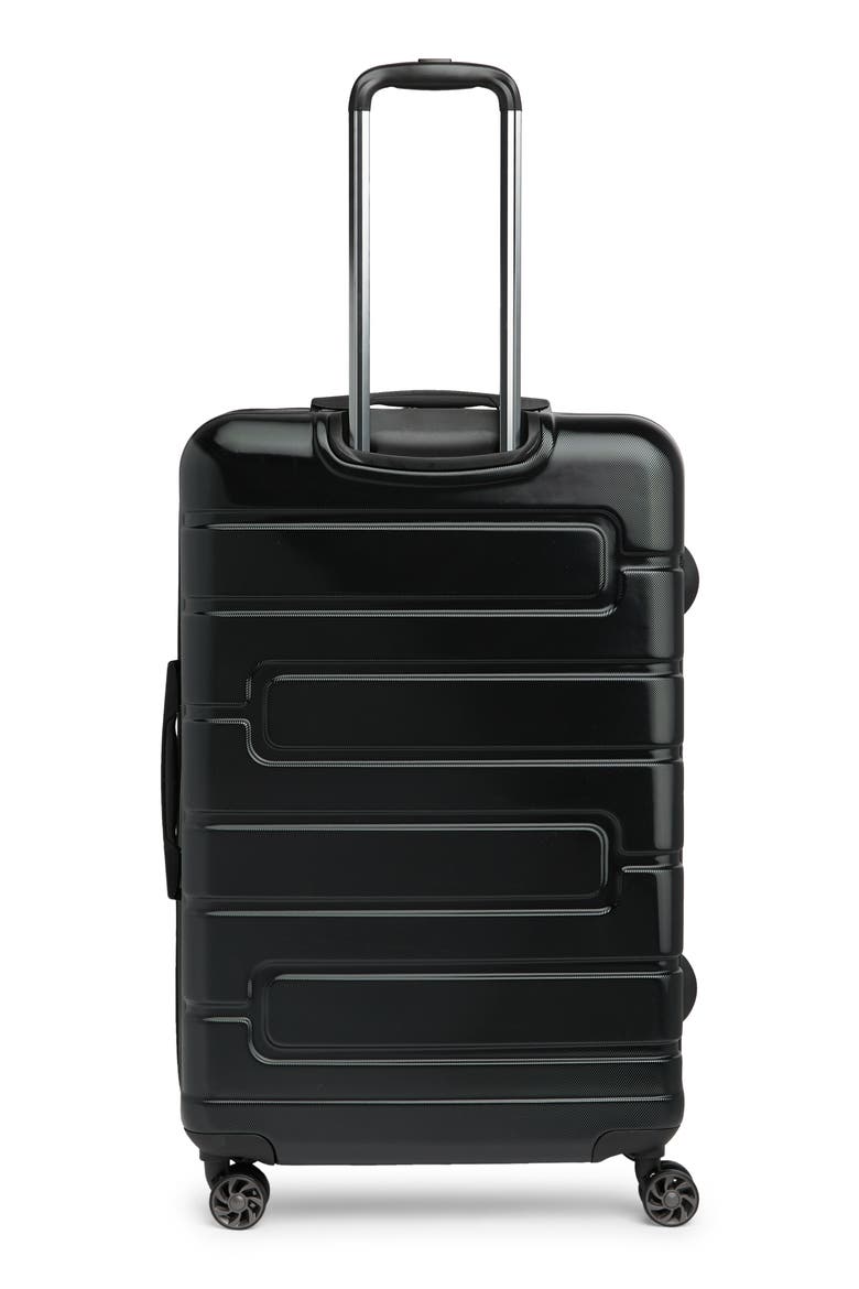 Crimson 29" Expandable Hardside Spinner, Alternate, color, BLACK