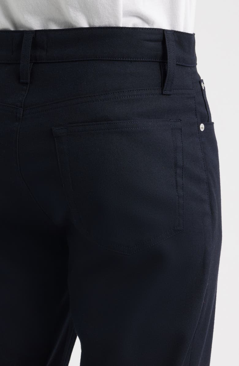 FRAME Modern Straight Leg Five-Pocket Twill Pants, Alternate, color, Dark Navy