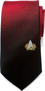 Cufflinks, Inc. Star Trek TNG Shield Silk Tie