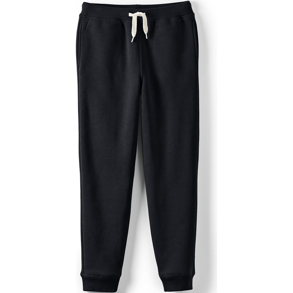 LANDS' END LANDS' END KIDS IRON KNEE FLEECE JOGGER SWEATPANTS