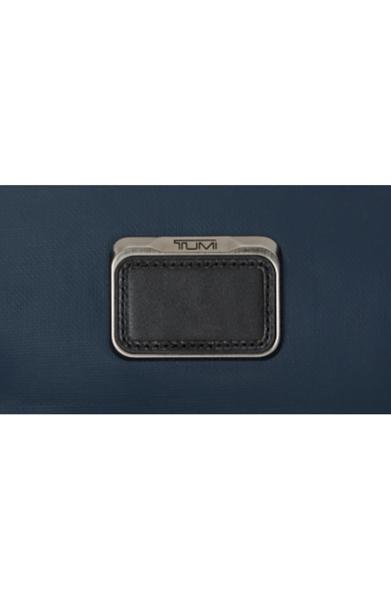 TUMI Academy Coated Canvas Briefcase, Alternate, color, Navy Coated Canvas