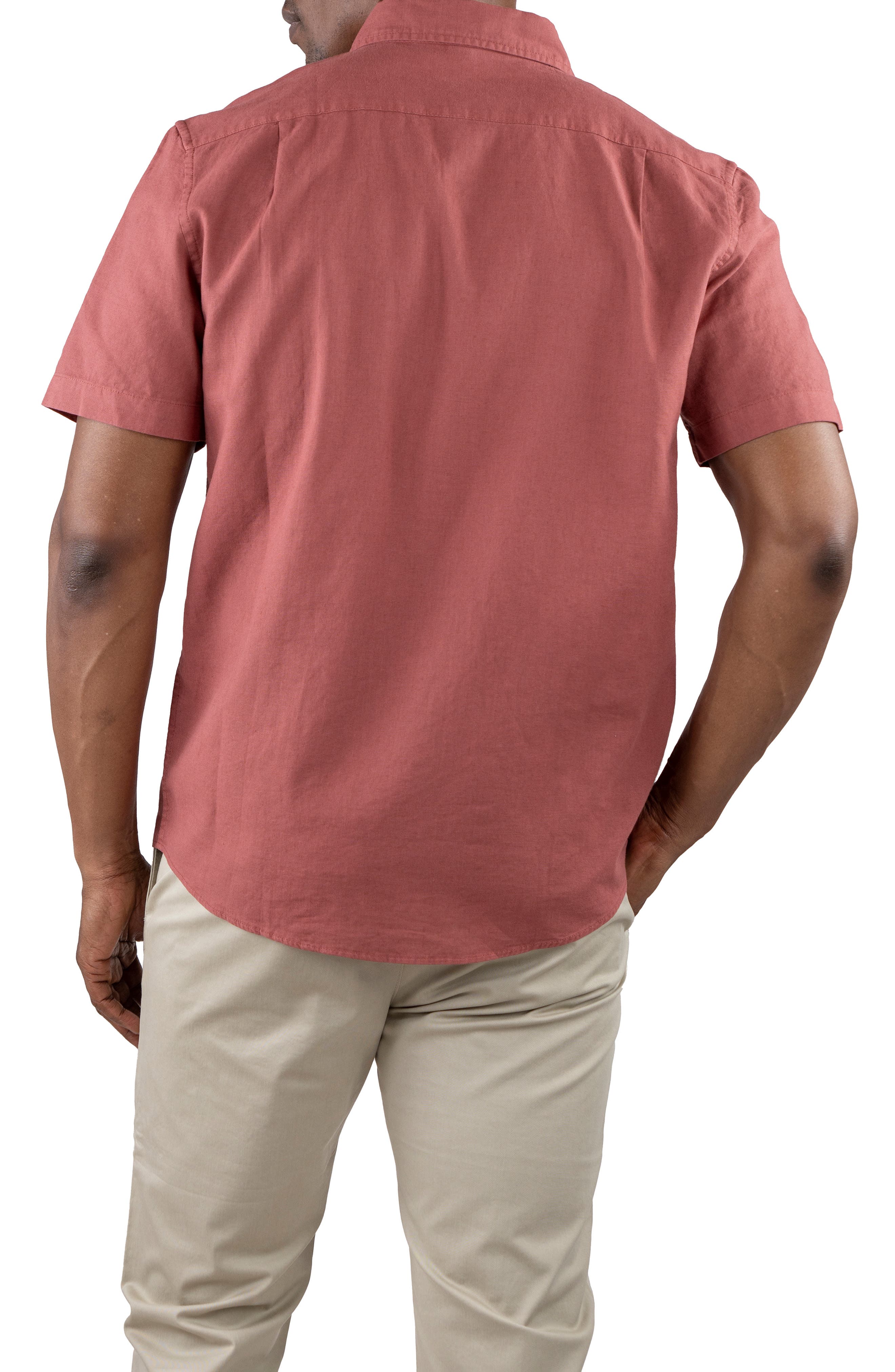 Tailor Vintage Puretec Linen Cotton Button-Up Shirt (Men) | Nordstromrack