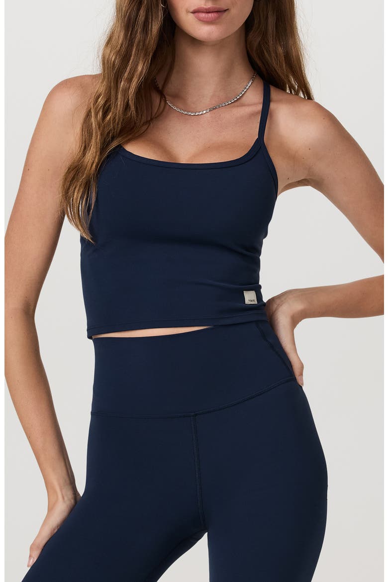 AllTheFeels™ Crop Performance Camisole, Main, color, BLUE COAST