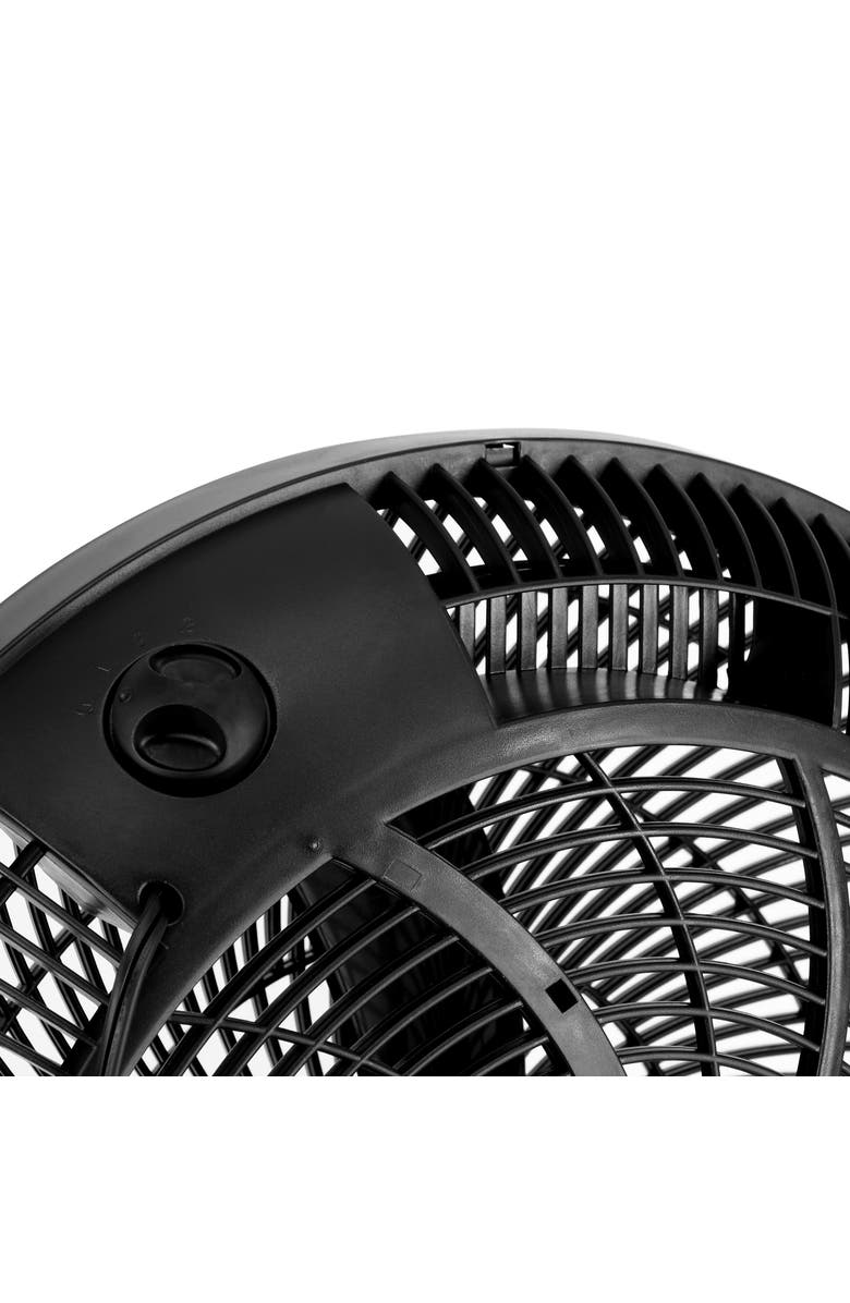 Air Monster 16 Inch Air Circulator 3 Speed Adjustable Angle Floor Fan, Alternate, color, Black