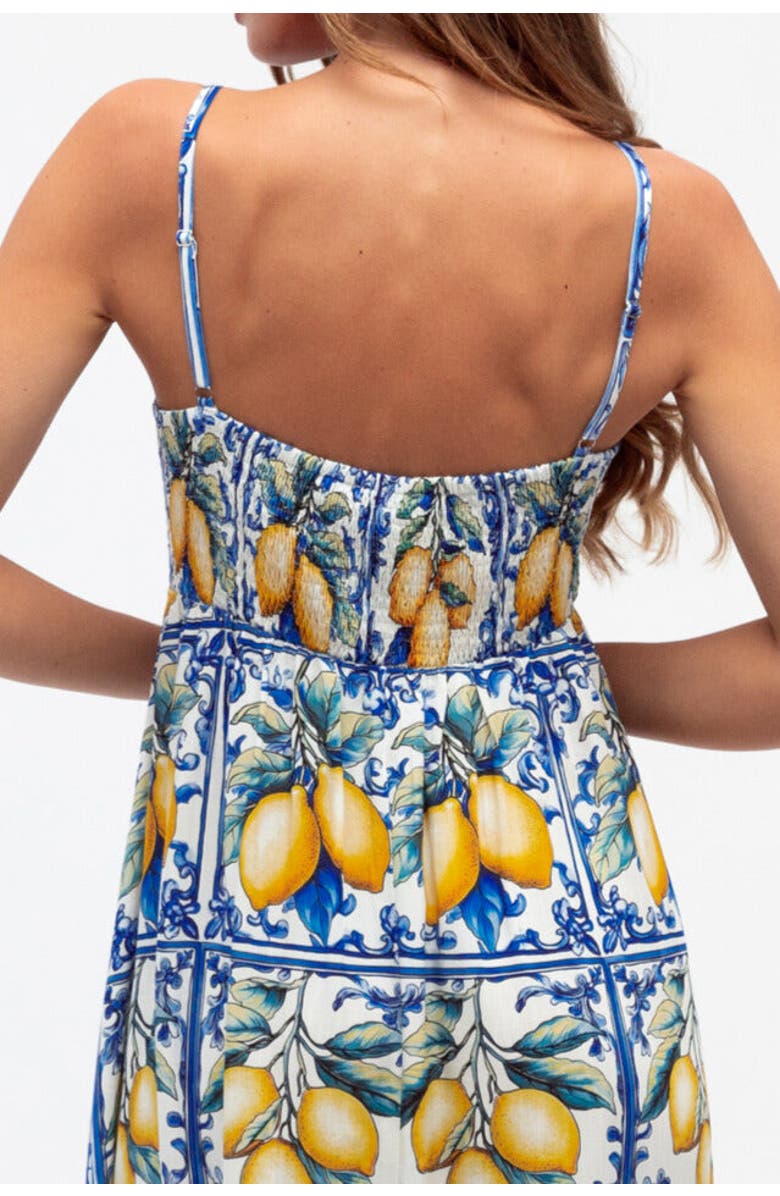 Label of Love Sorrento Summer Maxi Dress, Alternate, color, Blue