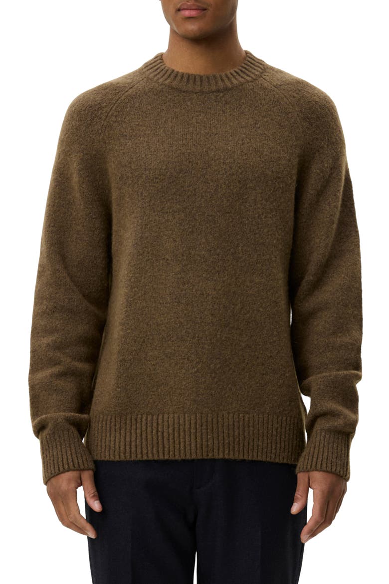 Gilbert Crewneck Sweater, Main, color, TEAK