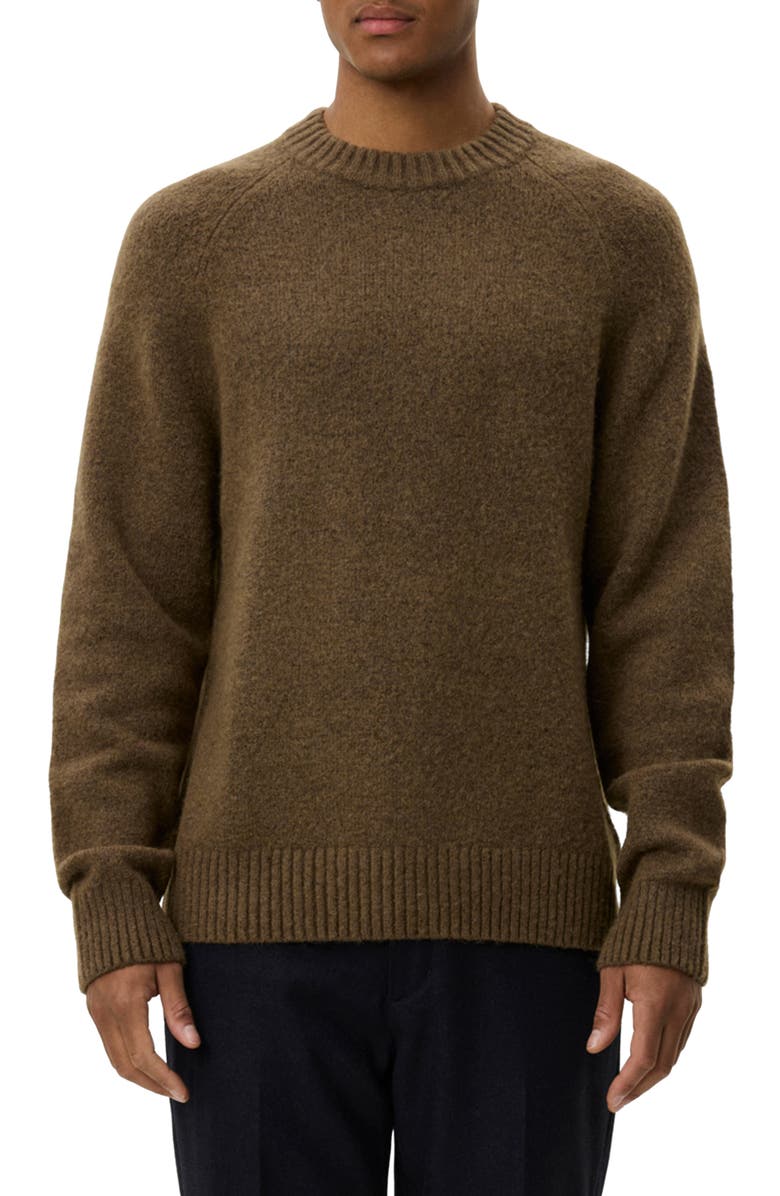 Les Deux Gilbert Crewneck Sweater, Main, color, Teak