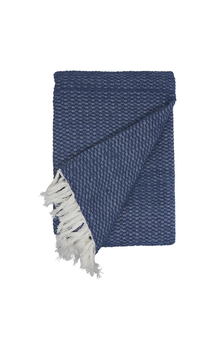 Blythe Storm 50" x 70" Throw Blanket, Main, color, Blue