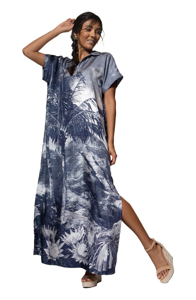 Tori Richard Waimea Canyon Alana Caftan Dress, Main, color,