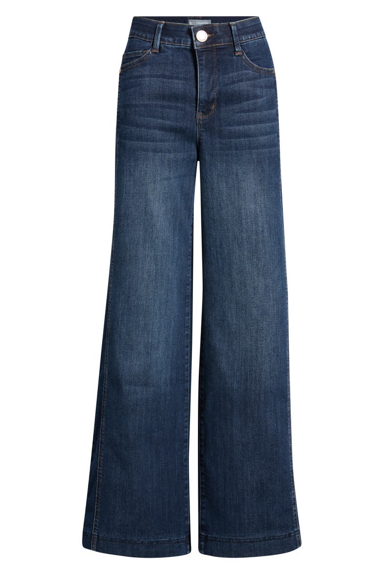 Gracie Skyrise Wide Leg Jeans, Alternate, color, BLUE/ INDIGO