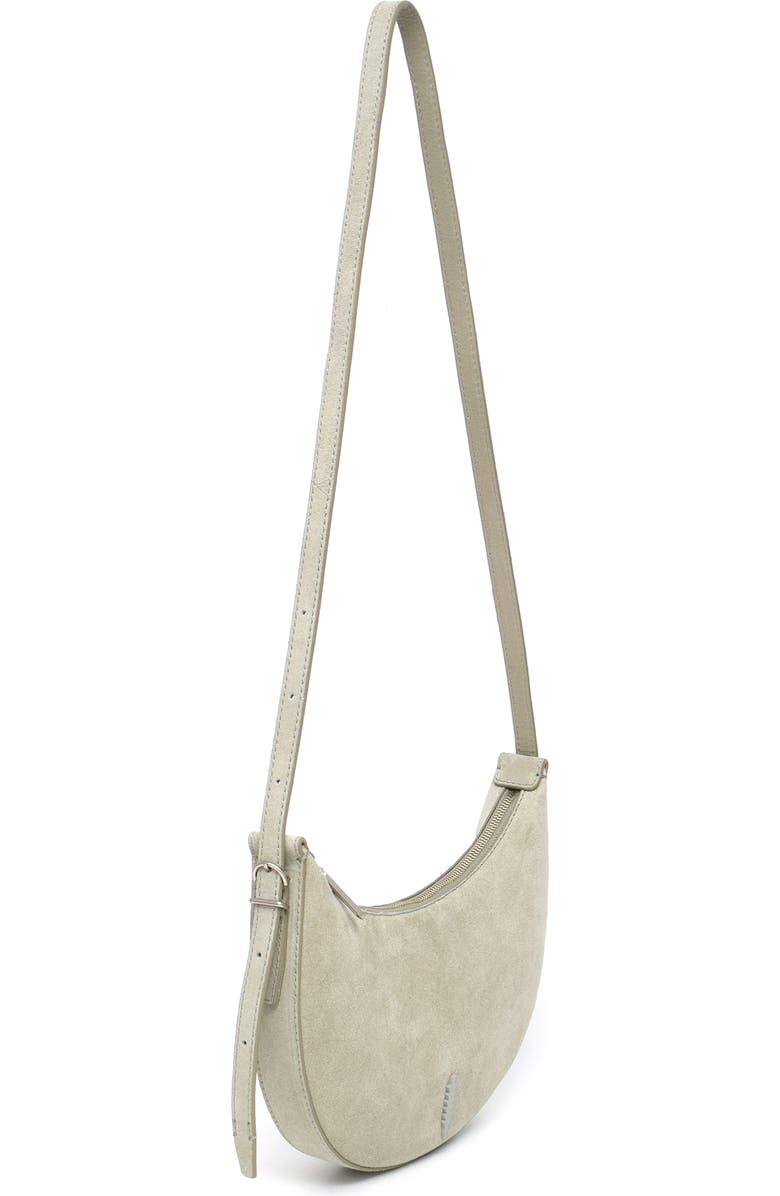 Thacker Silas Suede Crossbody Bag, Alternate, color, Sage