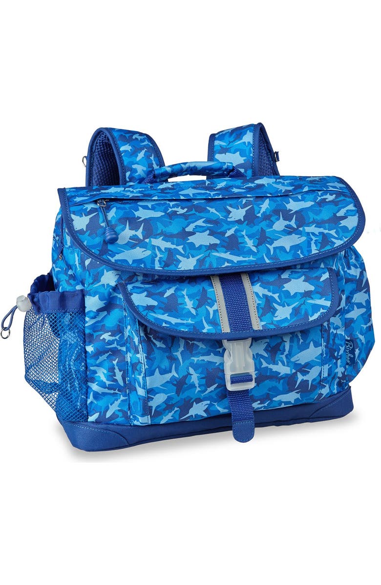 Bixbee 'Large Shark Camo' Water Resistant Backpack, Main, color,