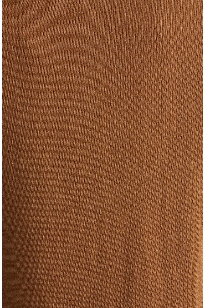 Arp Long Sleeve Cotton & Silk Polo Sweater Dress, Alternate, color, 000258 TOFFEE