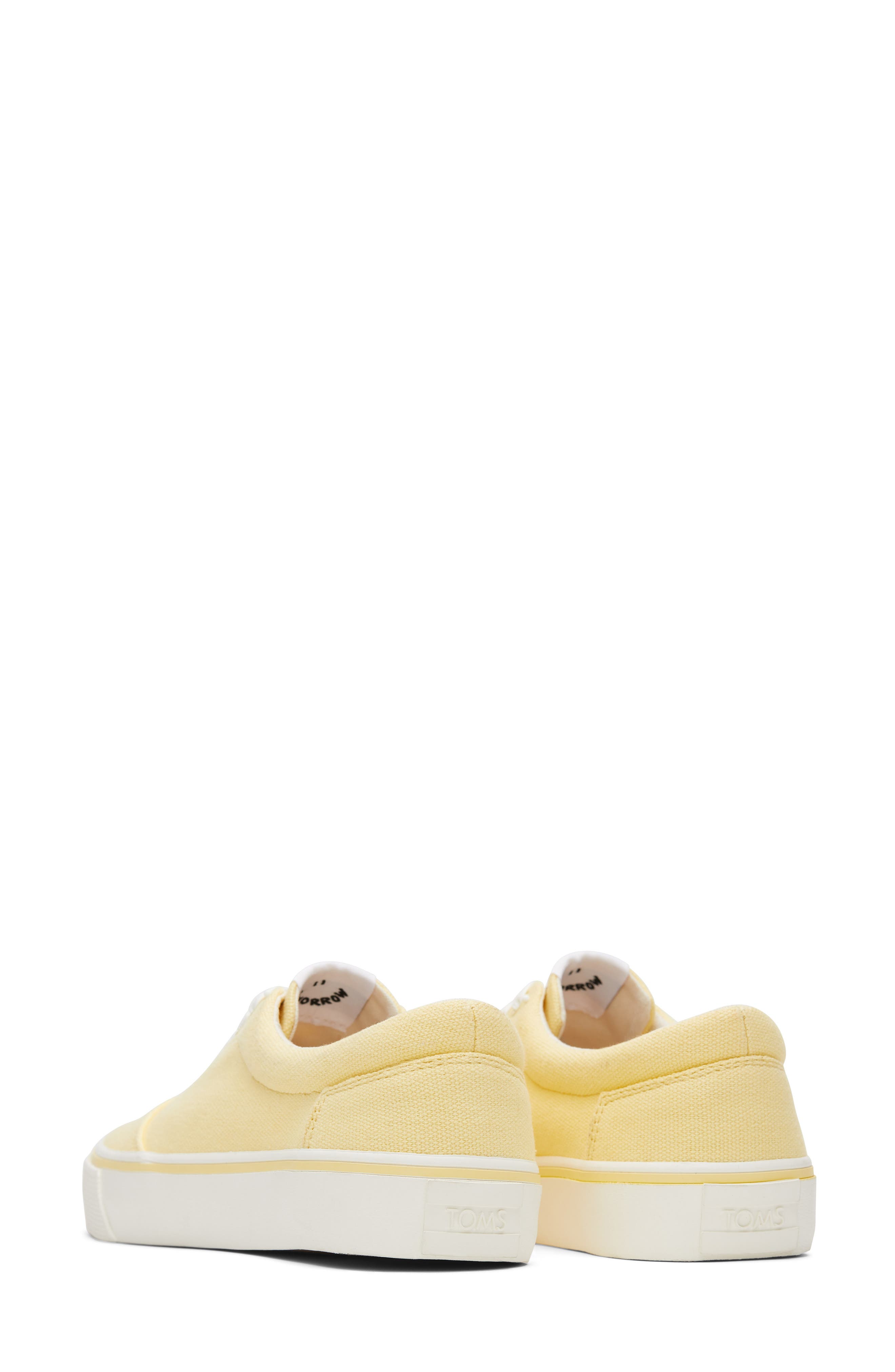 Fenix Canvas Lace-Up Sneaker, Alternate, color, YELLOW