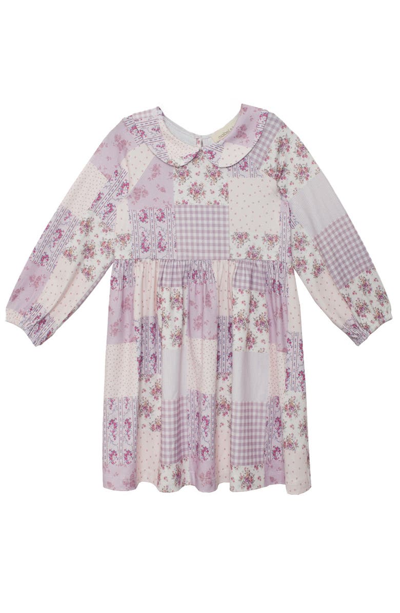 Mabel + Honey Liliana Floral Dress, Main, color, Purple