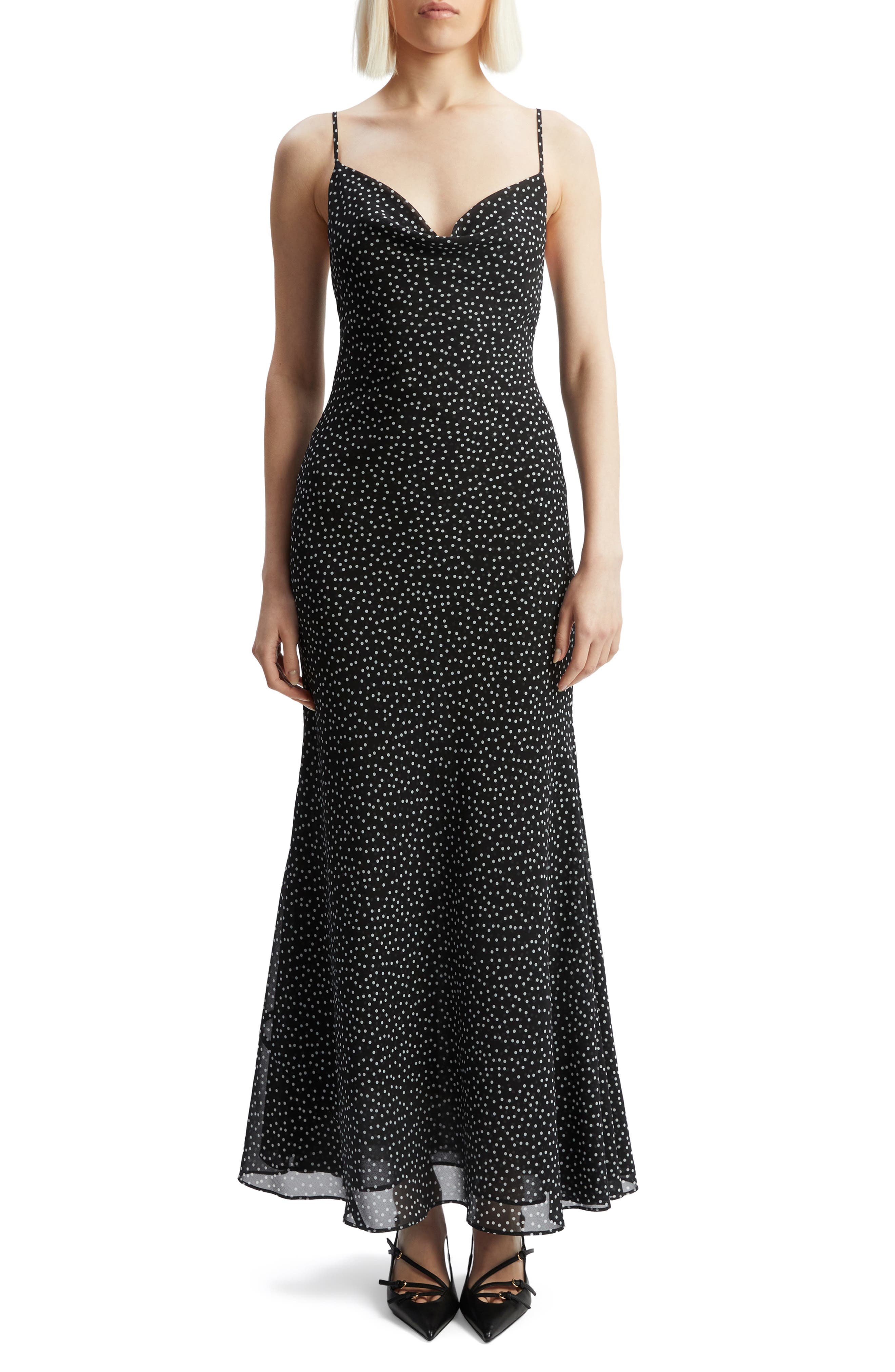Monroe Cowl Neck Maxi Dress