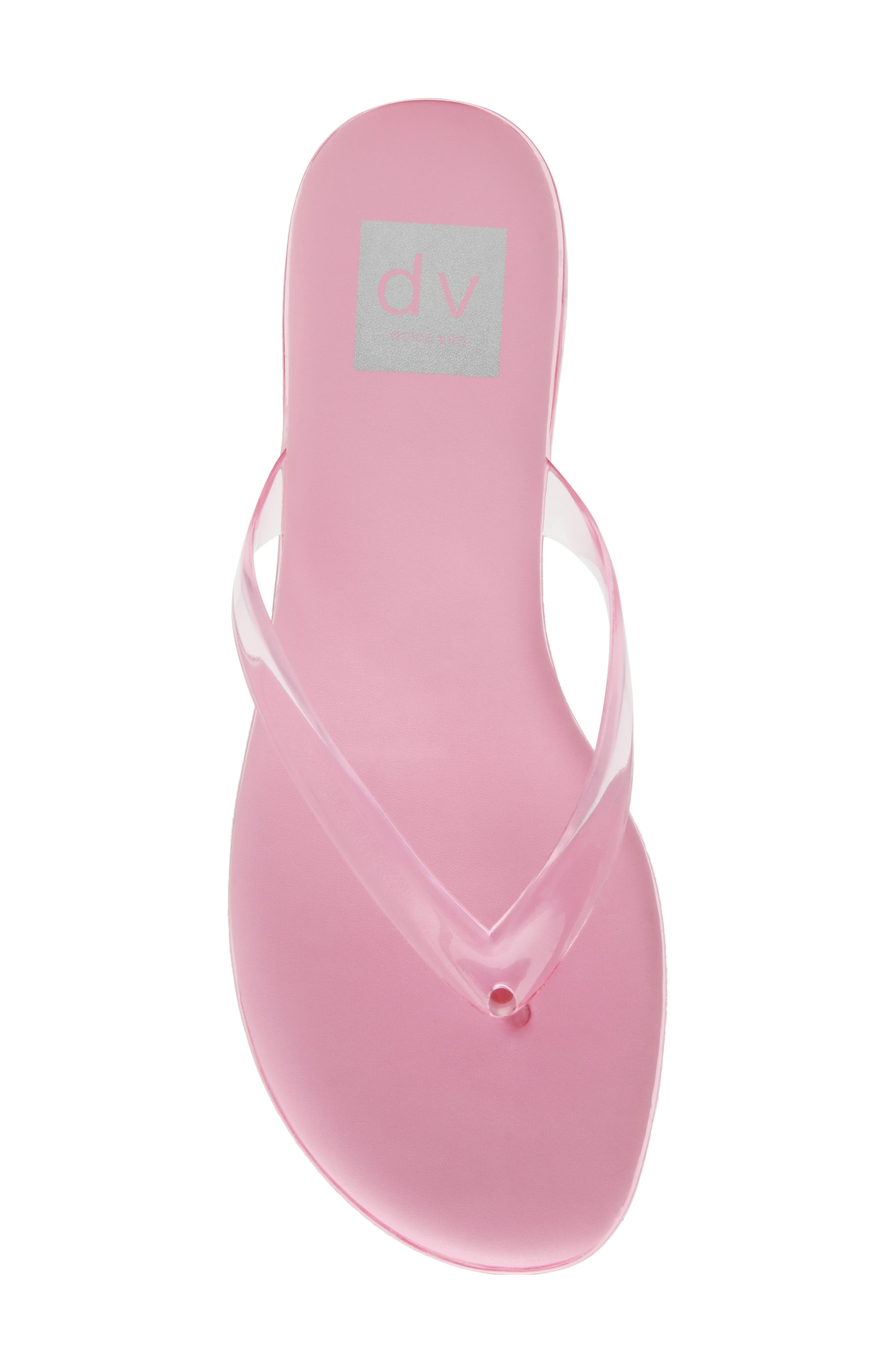 Cicely Kitten Heel Flip Flop, Alternate, color, PINK