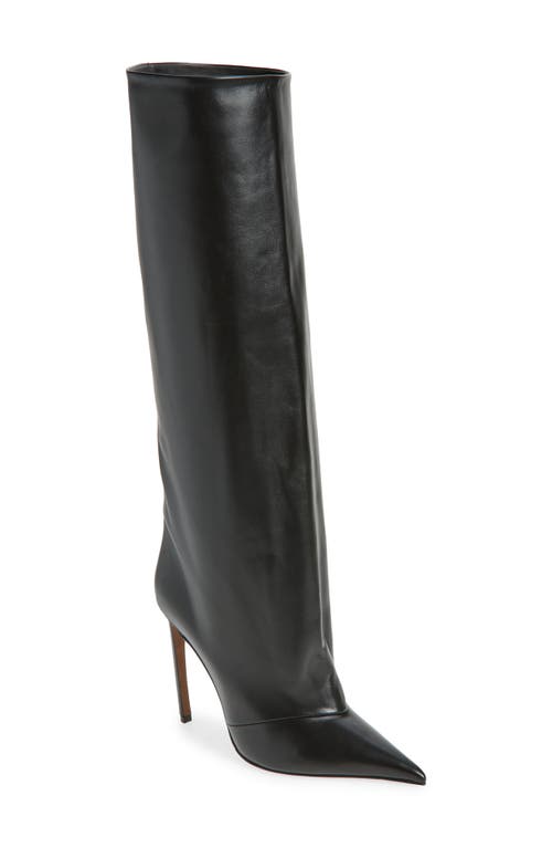 Dolce & Gabbana Women Black Leather Devotion Boots In Black