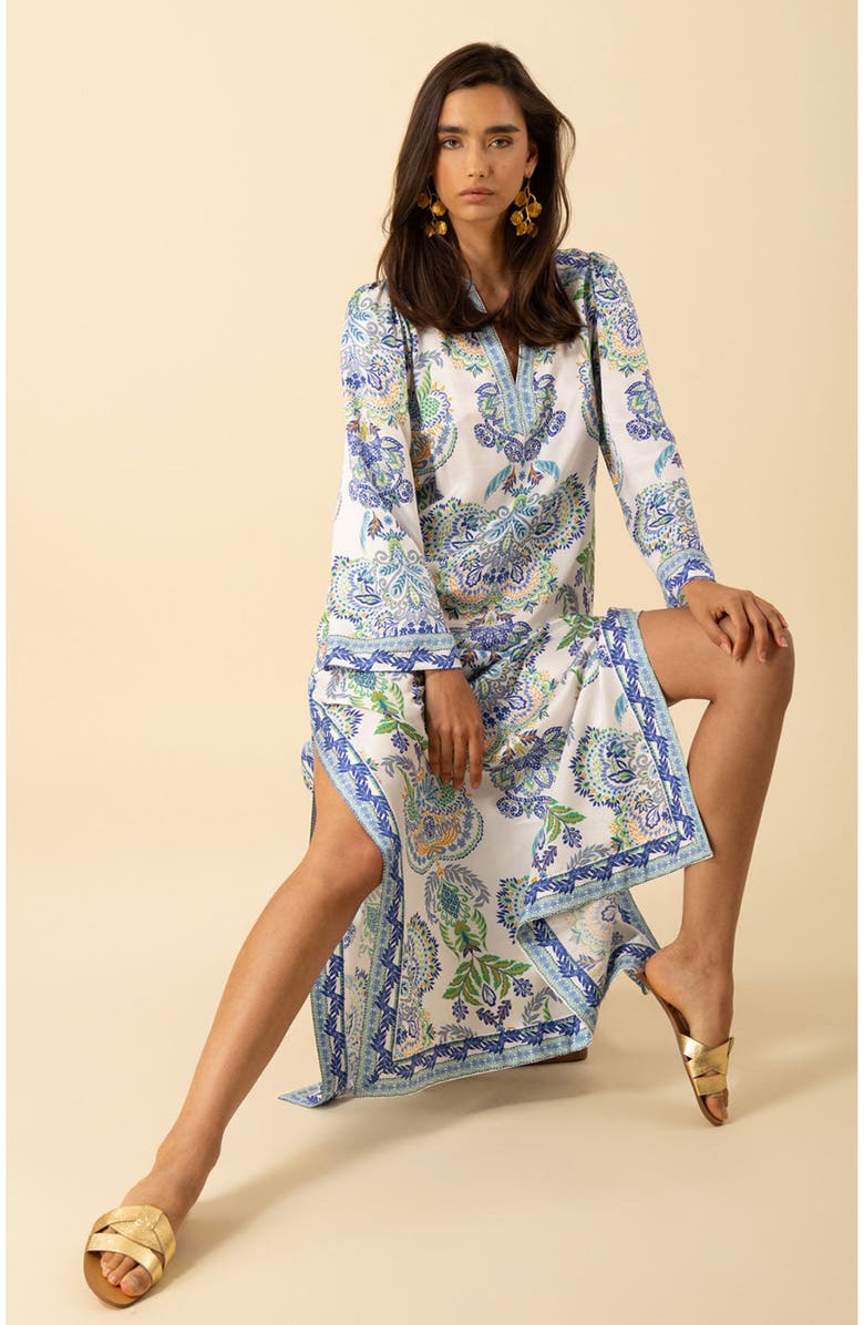 Hale Bob Sariyah Charmeuse Dress, Alternate, color, 