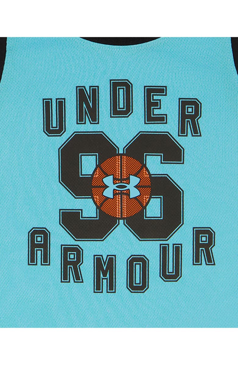 Under Armour Kids' Basketball Jersey & Shorts Set, Alternate, color, Fresco Blue