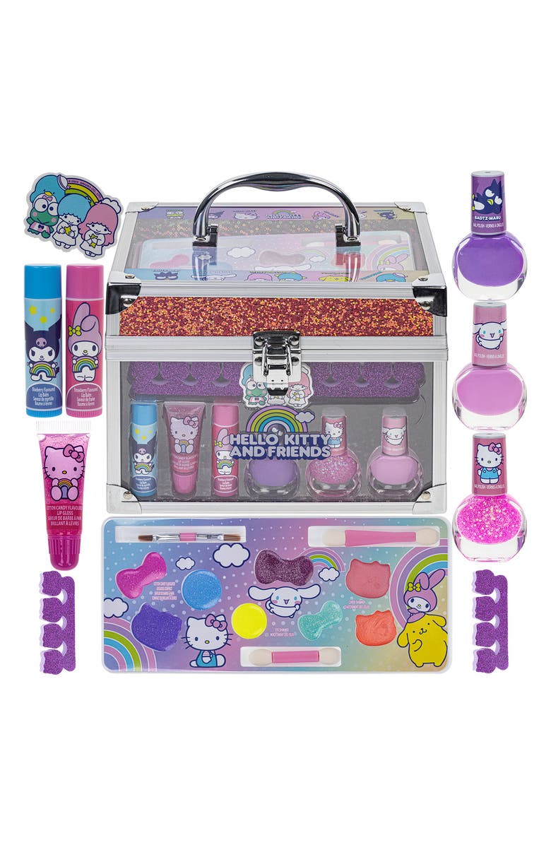 TOWNLEYGIRL x Hello Kitty<sup>®</sup> and Friends Kids' Cosmetic Train Case, Main, color,