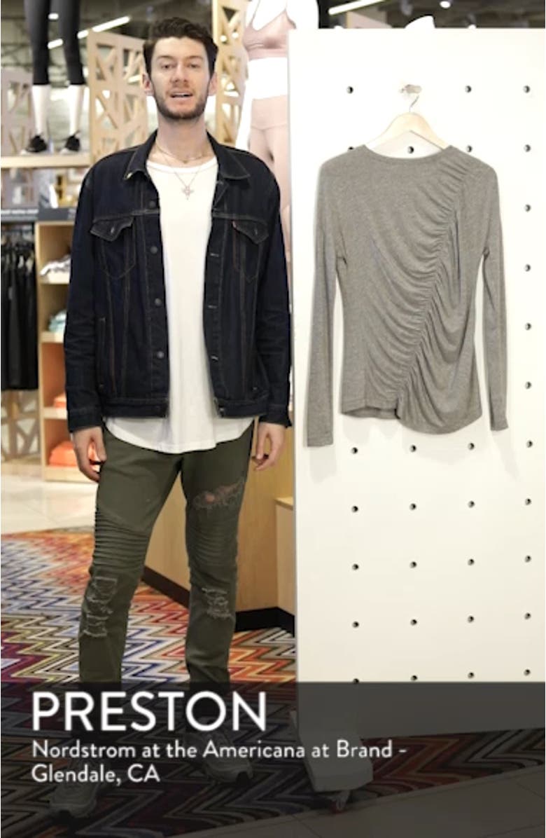 So Graceful Ruched Tee, sales video thumbnail