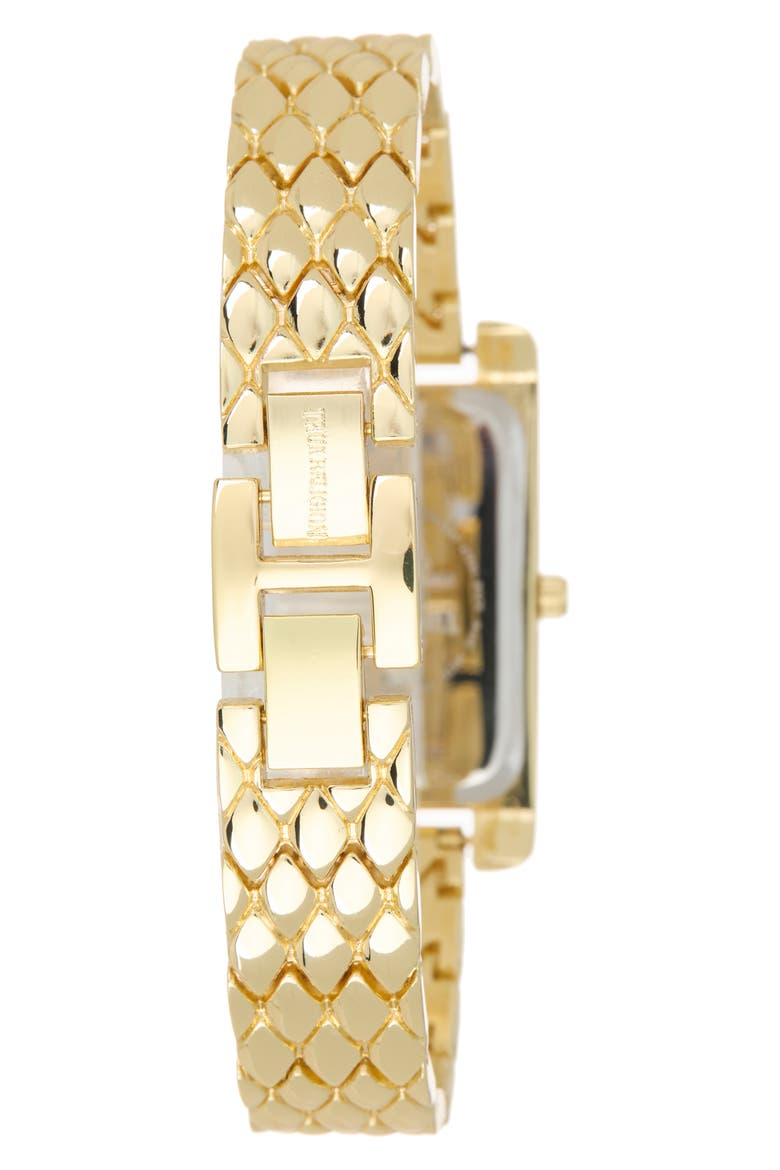 Diamond Dial Bracelet Watch, 23mm x 37mm, Alternate, color, GOLD