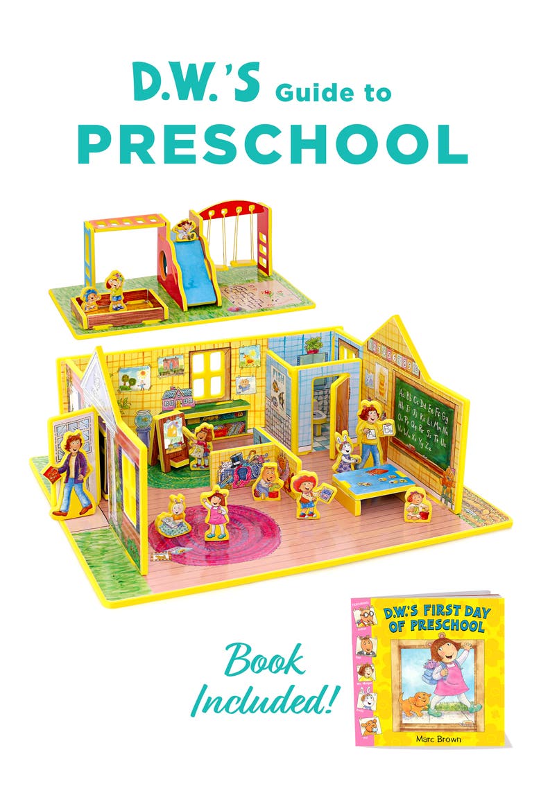 'D.W.'s First Day of Preschool' Book & Play Set, Alternate, color, MULTI