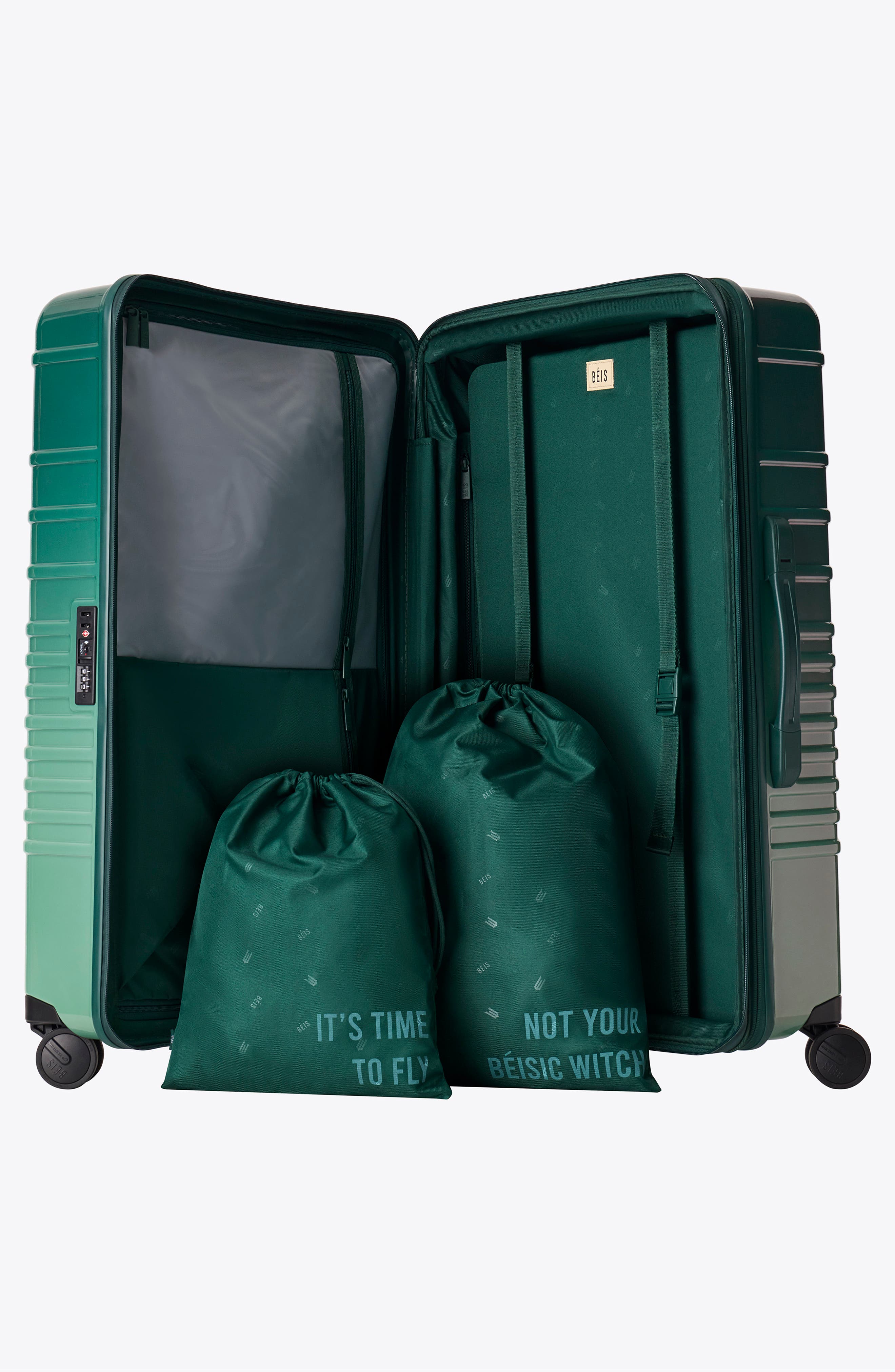 Béis The Wicked Large Expandable Check-In Roller, Alternate, color, 