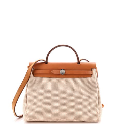 Herbag Zip Criss Viking Toile and Leather 31