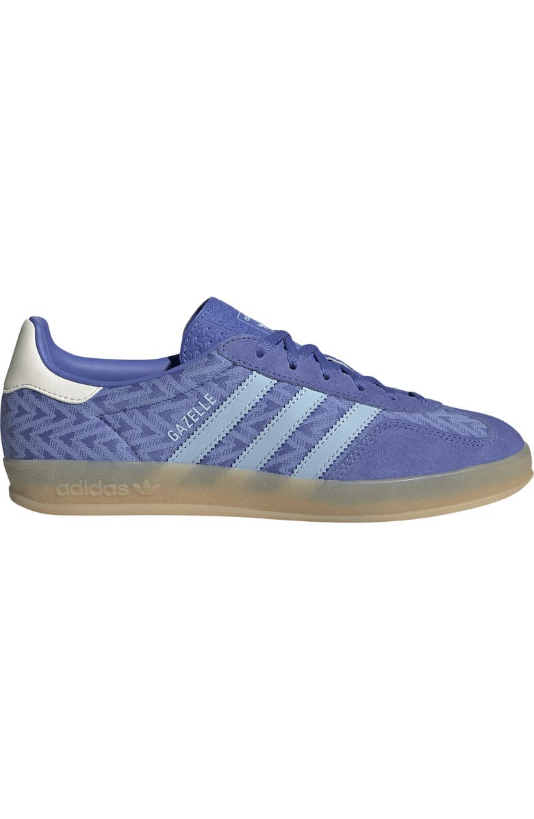 adidas Gazelle Indoor Sneaker, Alternate, color, Real Lilac/ Clear Sky/ Gum 3