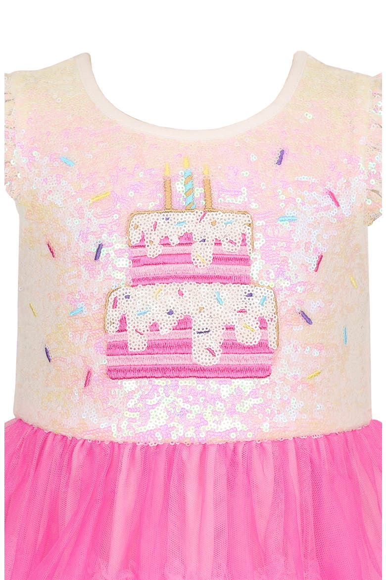 Kids' Birthday Tutu Dress, Alternate, color, IVORY/ MULTI