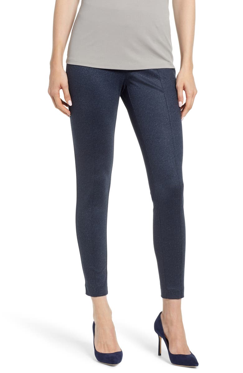 Anne Klein Pull-On Slim Pants, Main, color, 