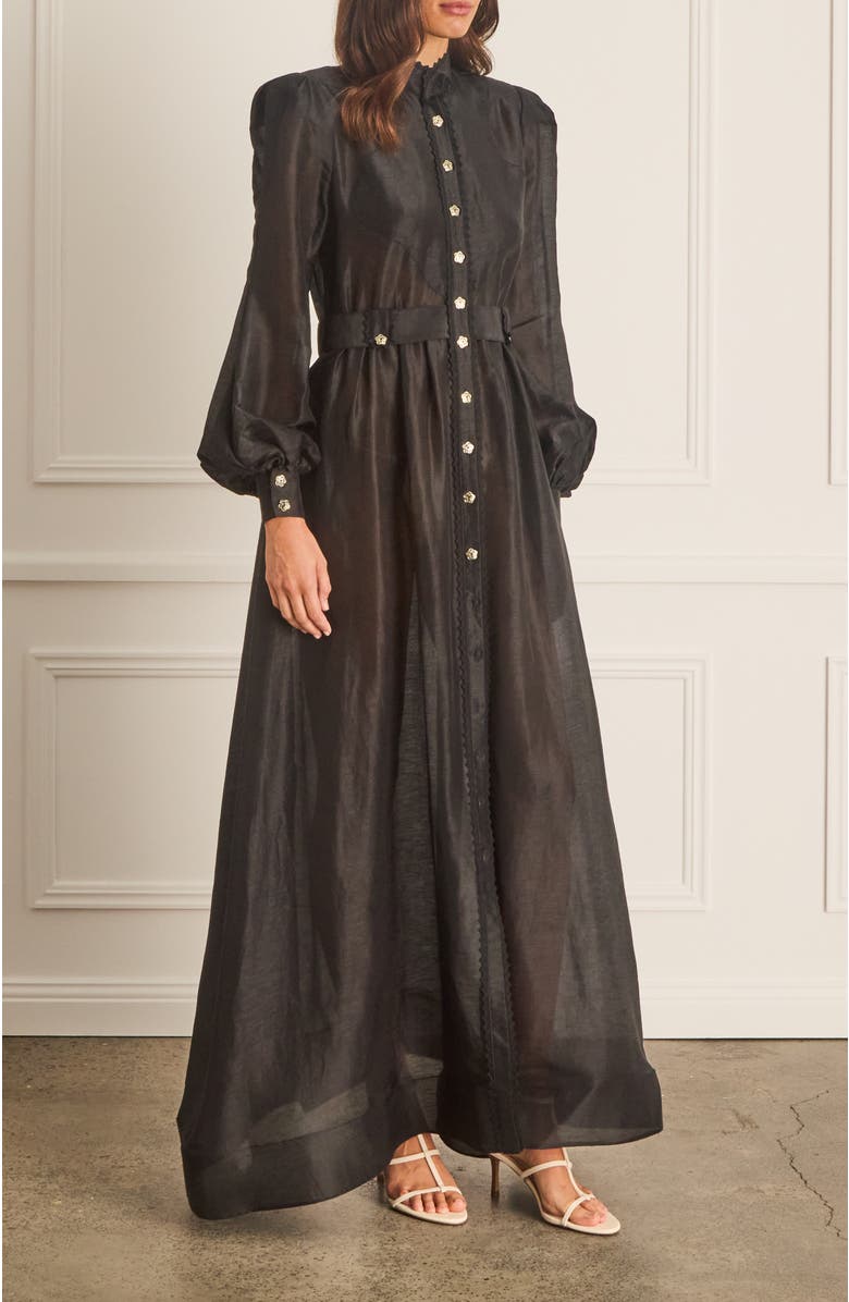 Aqua Blu Sparrow Tiana Dress, Alternate, color, Black