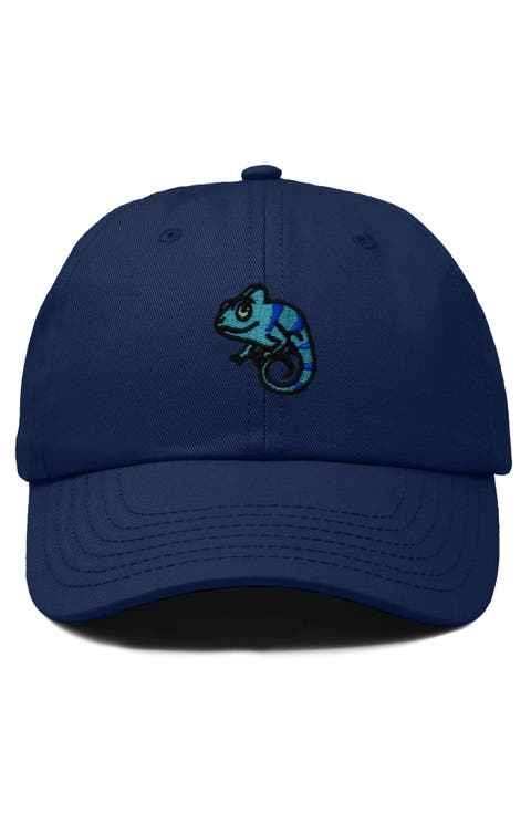 Chameleon Embroidered Dad Hat