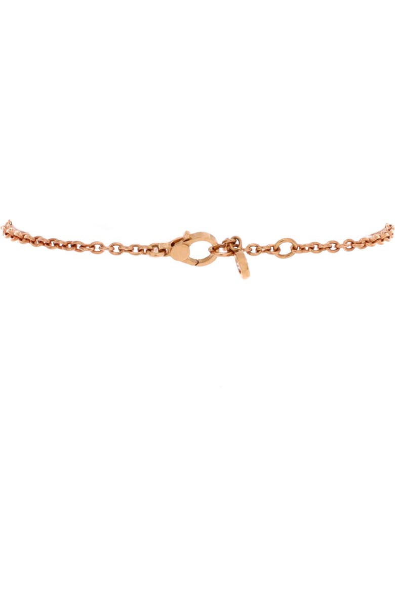 Pre-Owned Hermes Finesse Bracelet 18K Rose Gold and Diamonds, Alternate, color, Rose Gold