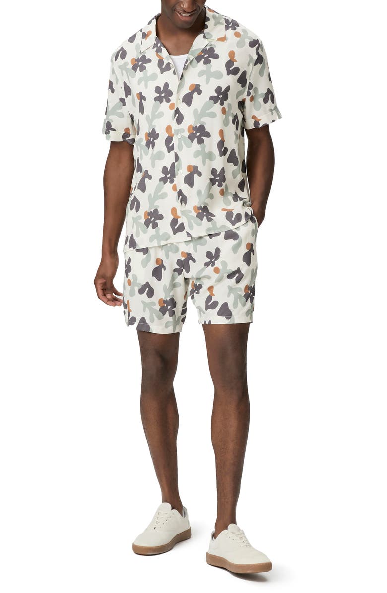 PAIGE Landon Short Sleeve Button-Up Shirt, Alternate, color, 