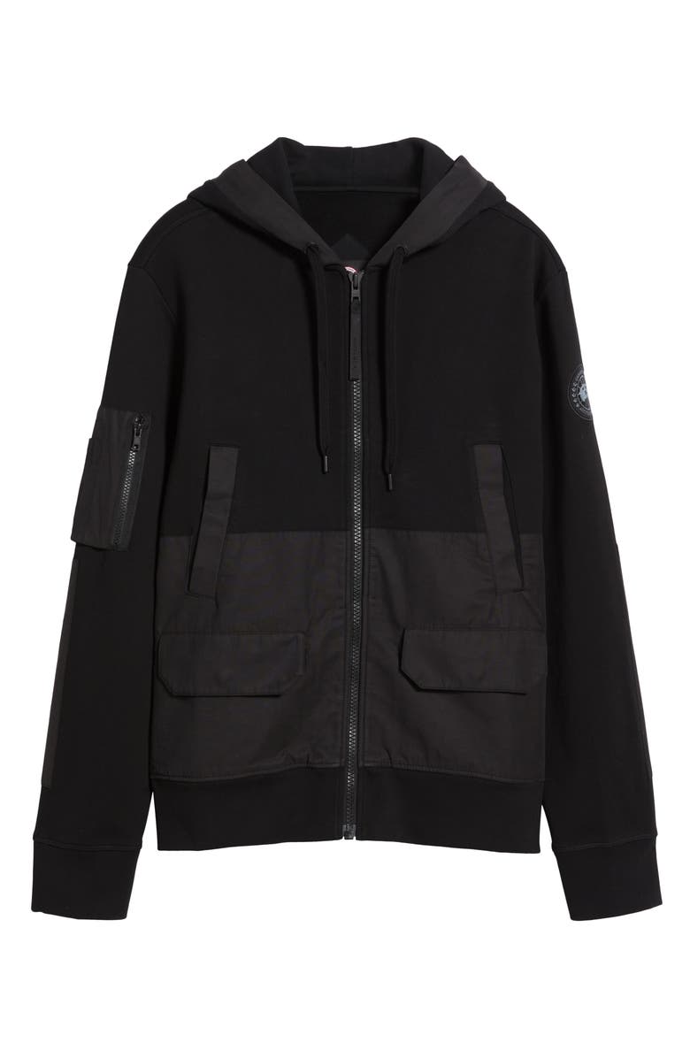 Canada Goose Ferris Organic Cotton Zip Hoodie, Alternate, color,