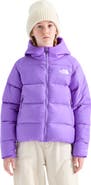 The North Face Kids' Hydrenalite 600-Fill-Power Down Hooded Jacket