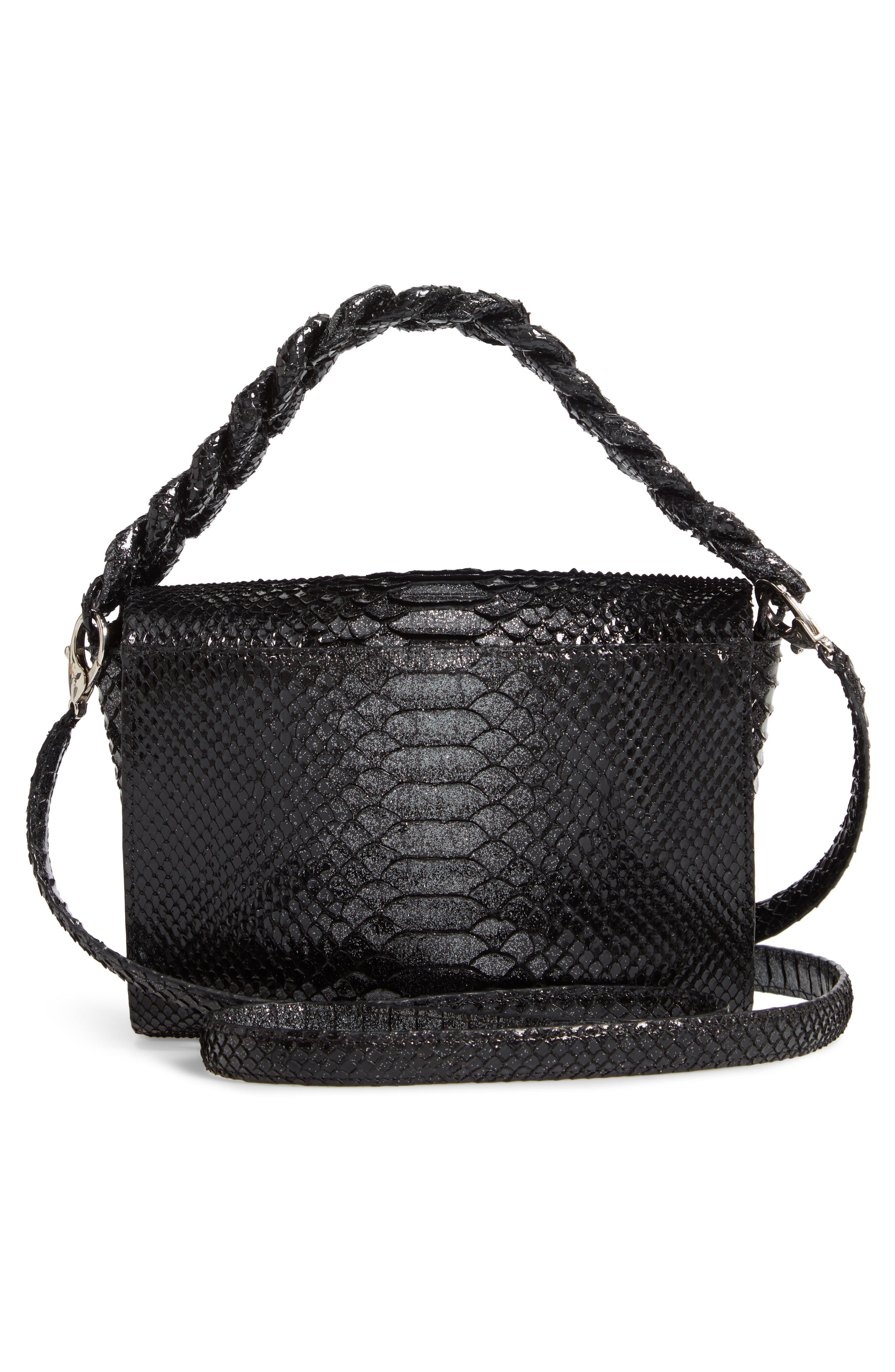 Nancy Gonzalez Small Carrie Genuine Crocodile Metallic Clutch, Alternate, color, 