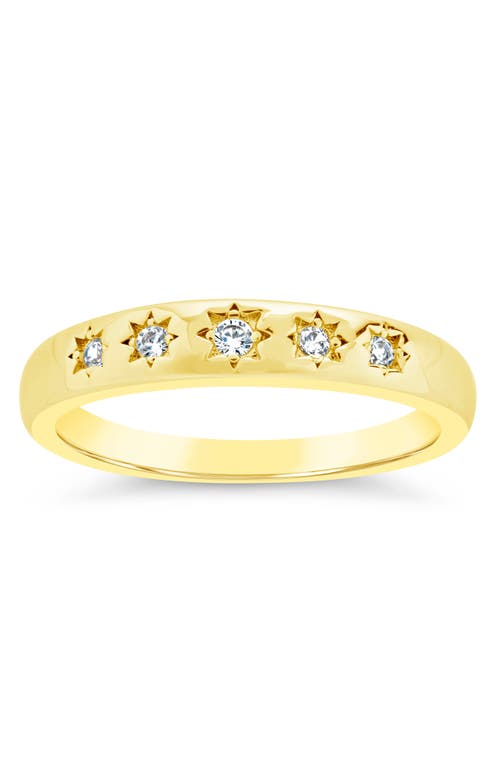 Sterling Forever Lennon Ring In Gold